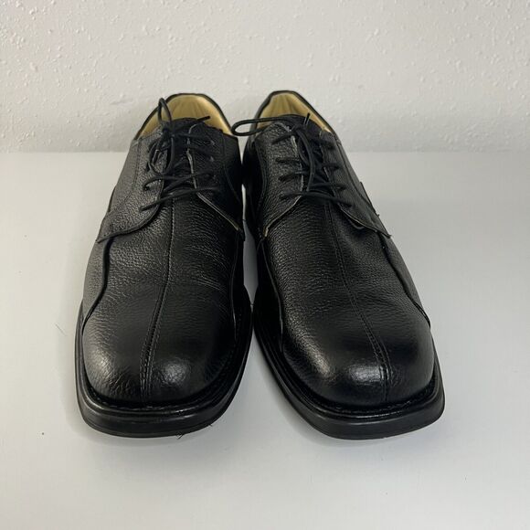 Studio Belvedere Bay Bridge Dress Shoes Black Leather Oxford Mens 13 EEE - Picture 3 of 13
